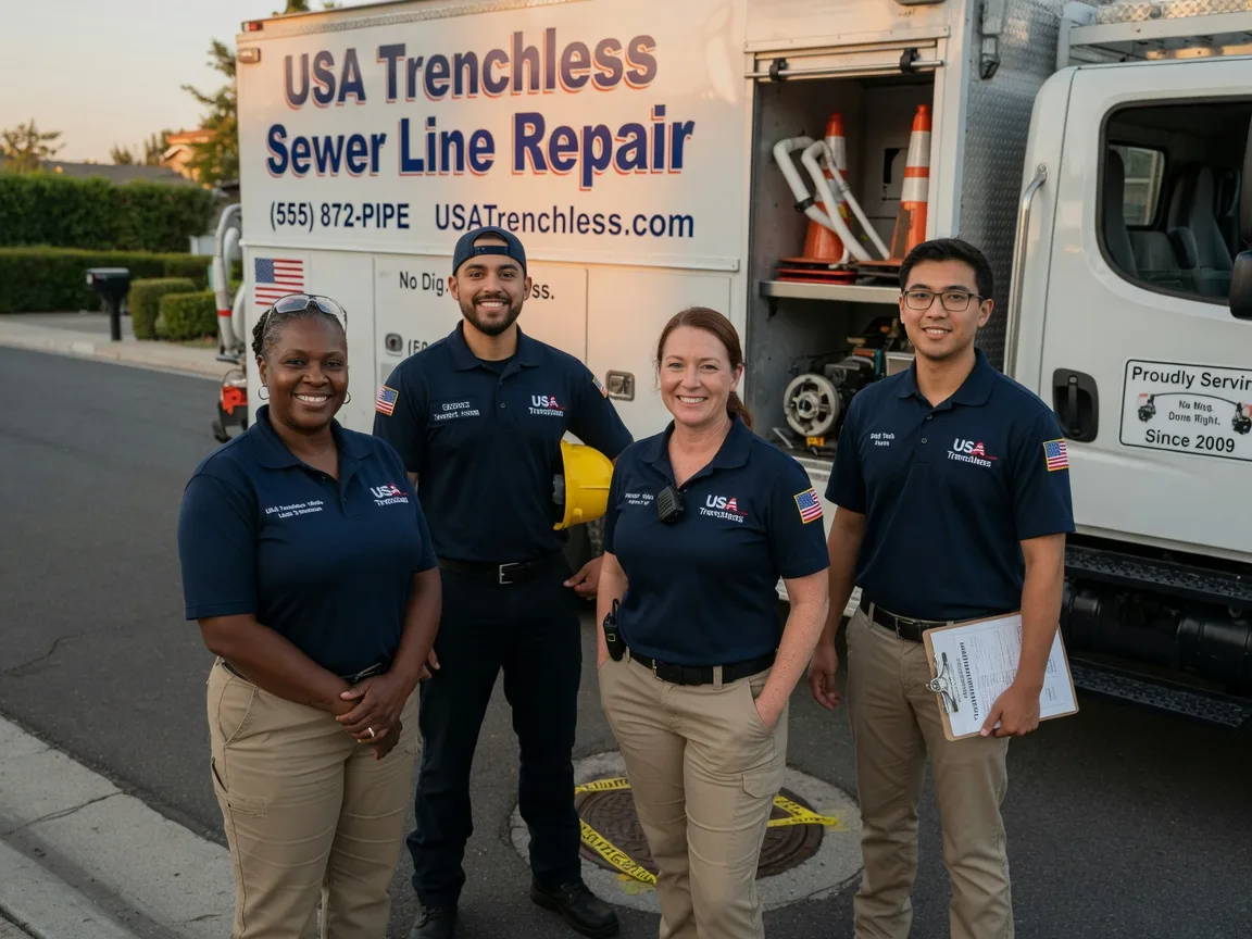 Sewer Line Repair company in Triangle, VA